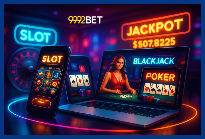 Jogos de cassino online inovadores e emocionantes na 9992BET