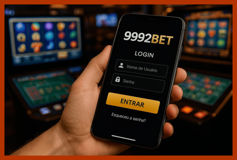 Criar uma nova Conta no plataforma 9992BET